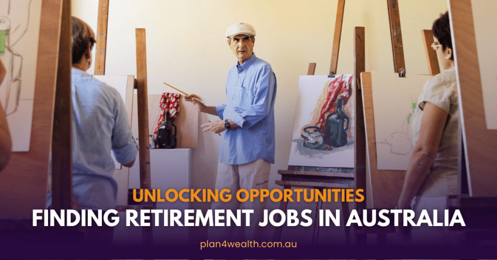 A retired person having a retirement job in Australia